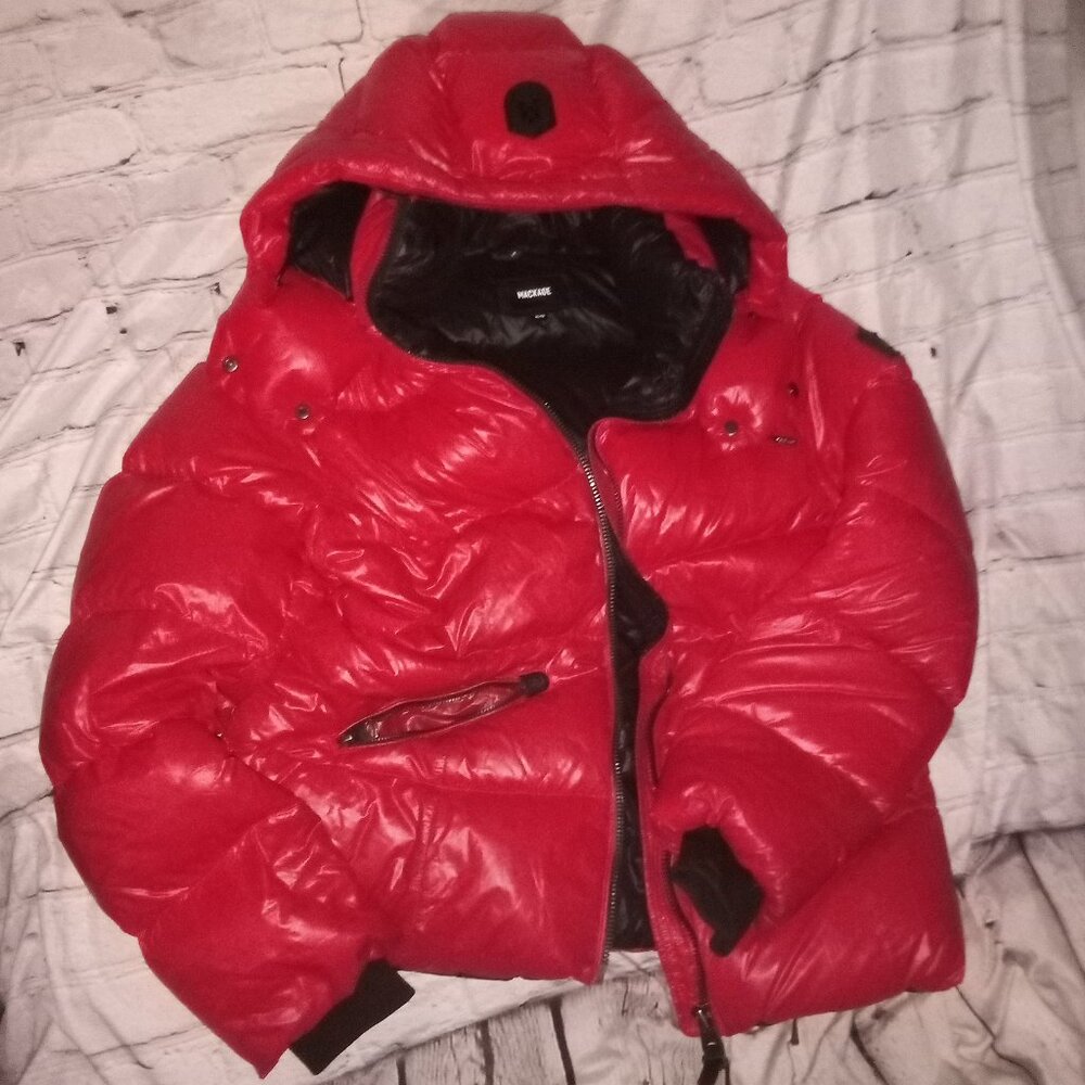 Mackage Madalyn red puffer coat